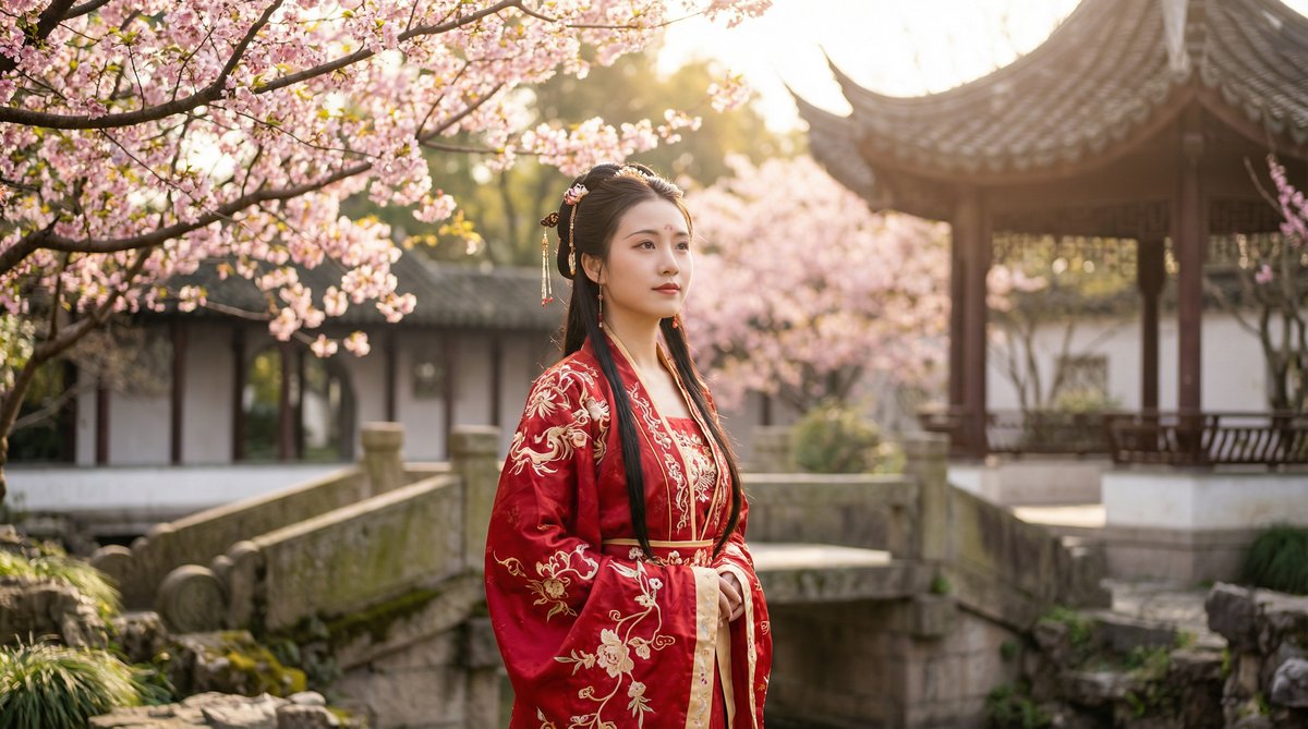 糖心vlog古风汉服视频